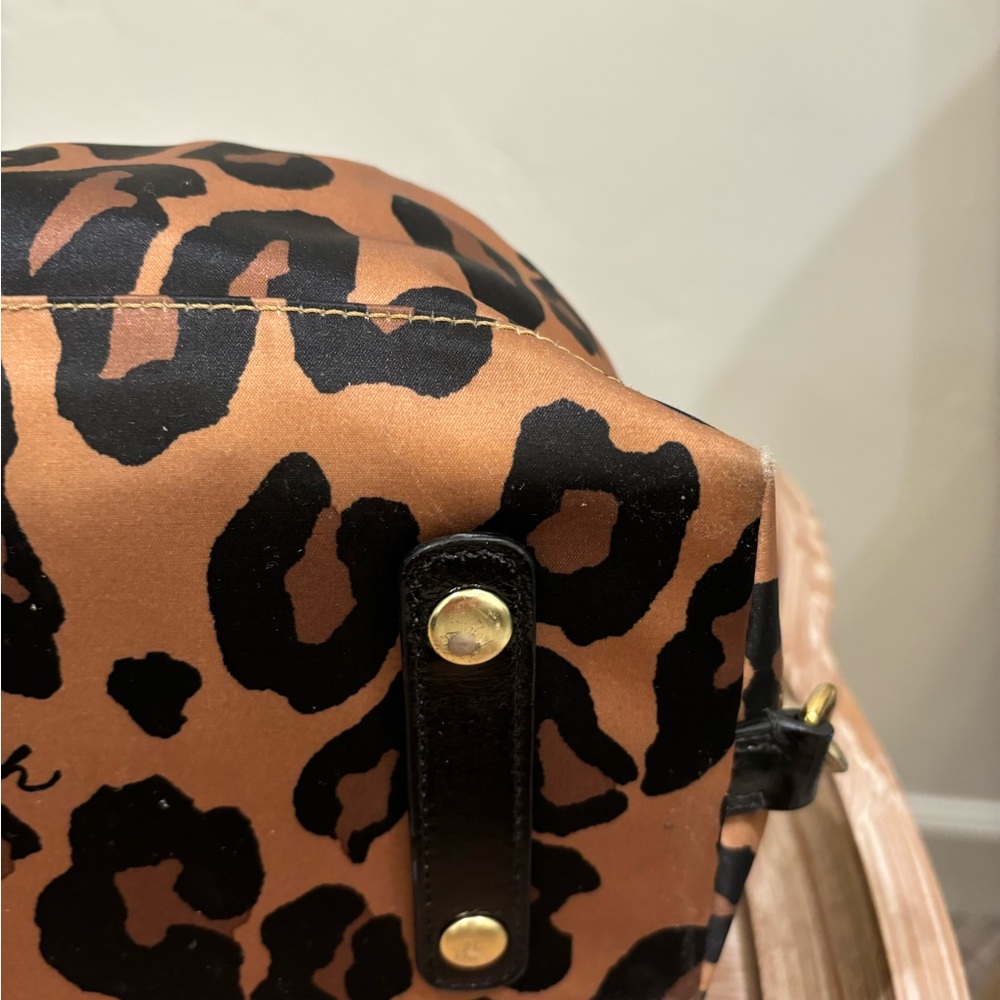 Rare Coach Leopard Print Handbag - Picture 11 of 15